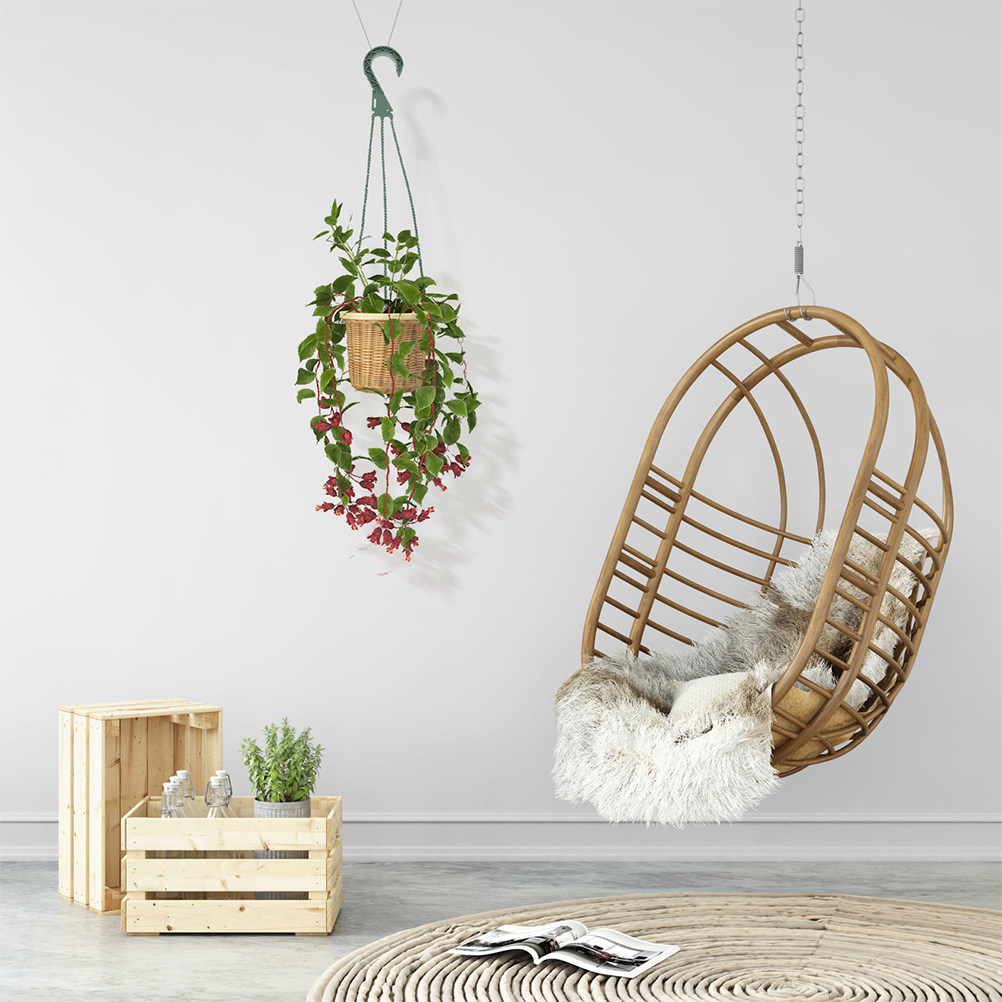 Spider Plant Hanging - 5 Parça Asılı Saksı Kancası Seti,