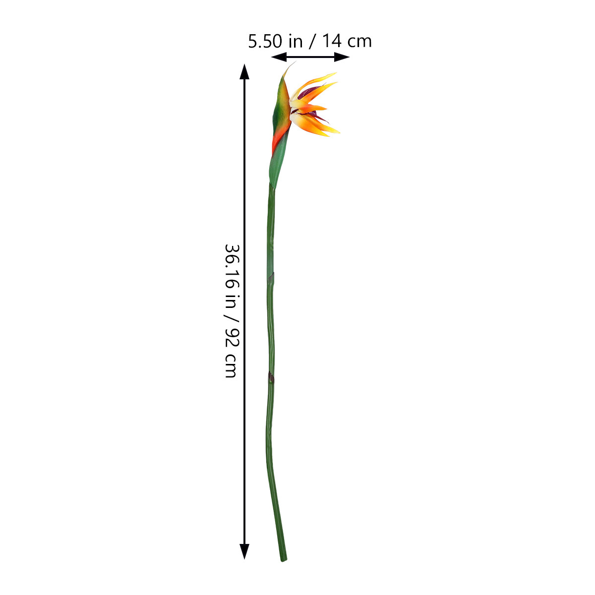 Yapay Strelitzia Çiçeği, Cenne - Bird Paradise Strelitzia incelemesi ve fiyatı