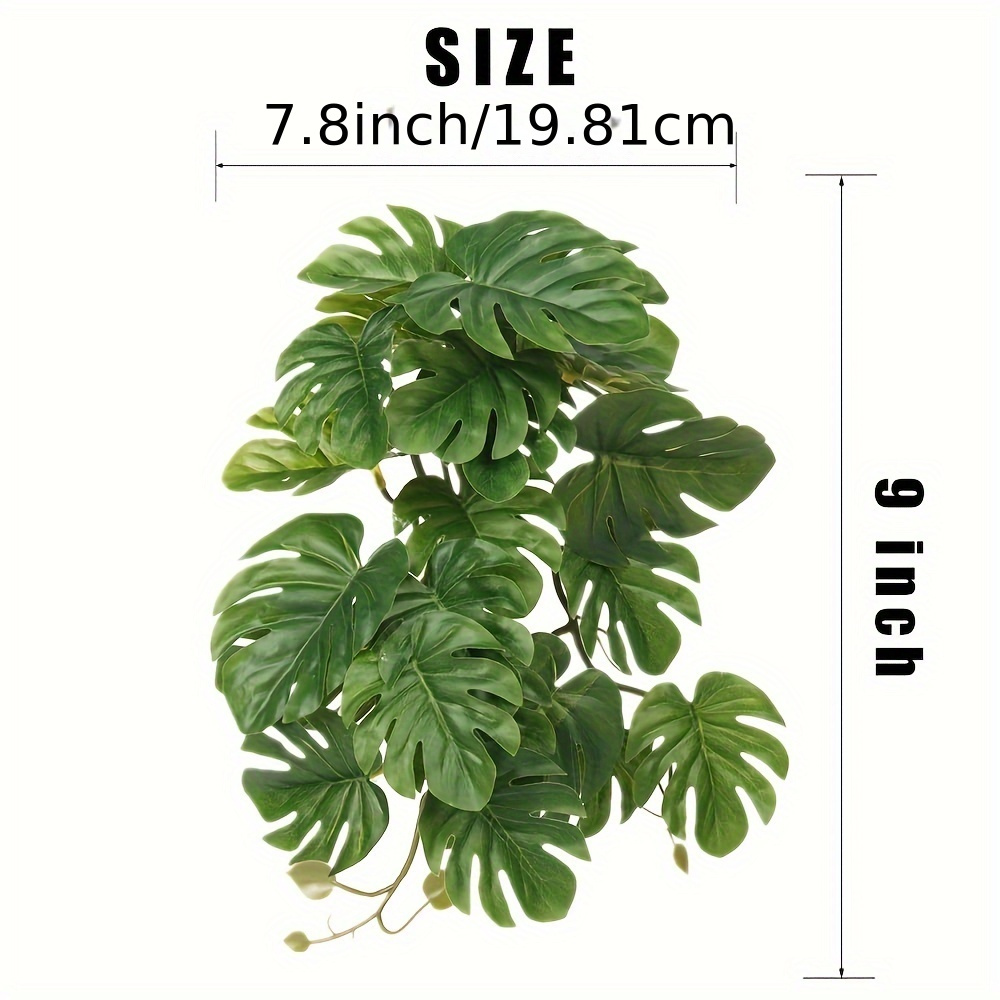 Teraryumlar için Yapay Asma Bi - Monstera Adansonii incelemesi ve fiyatı