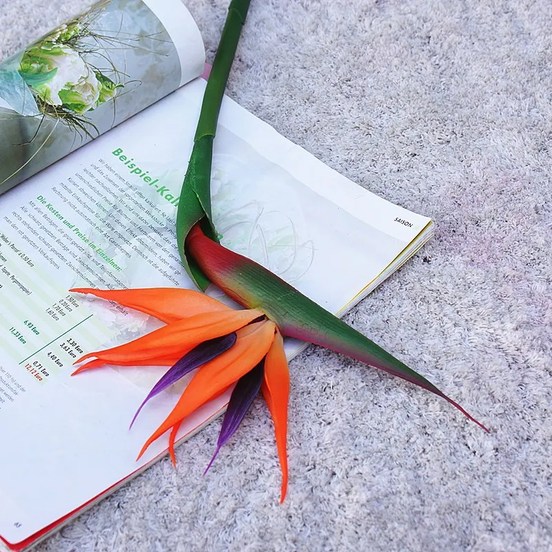 80CM yapay gerçek çiçek kuş ce - Bird Paradise Strelitzia incelemesi ve fiyatı