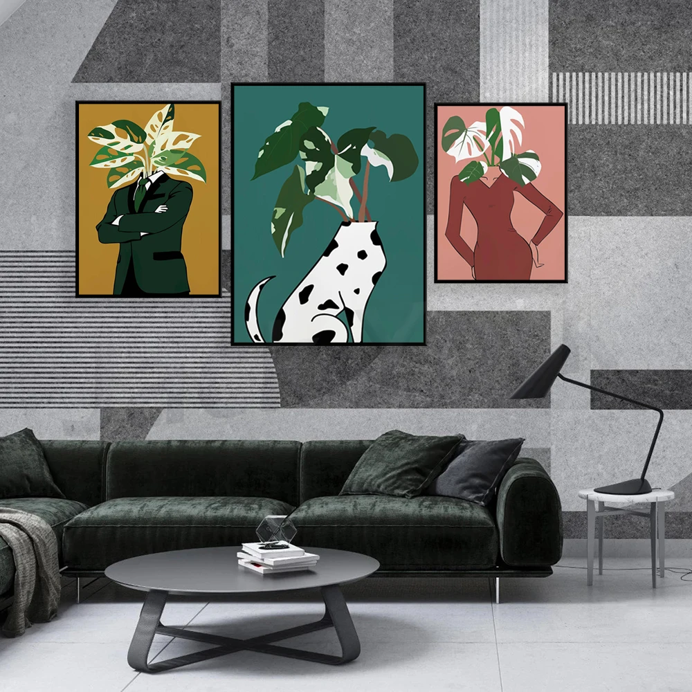 Bordo elbise posterinde Monste - Monstera Adansonii incelemesi ve fiyatı