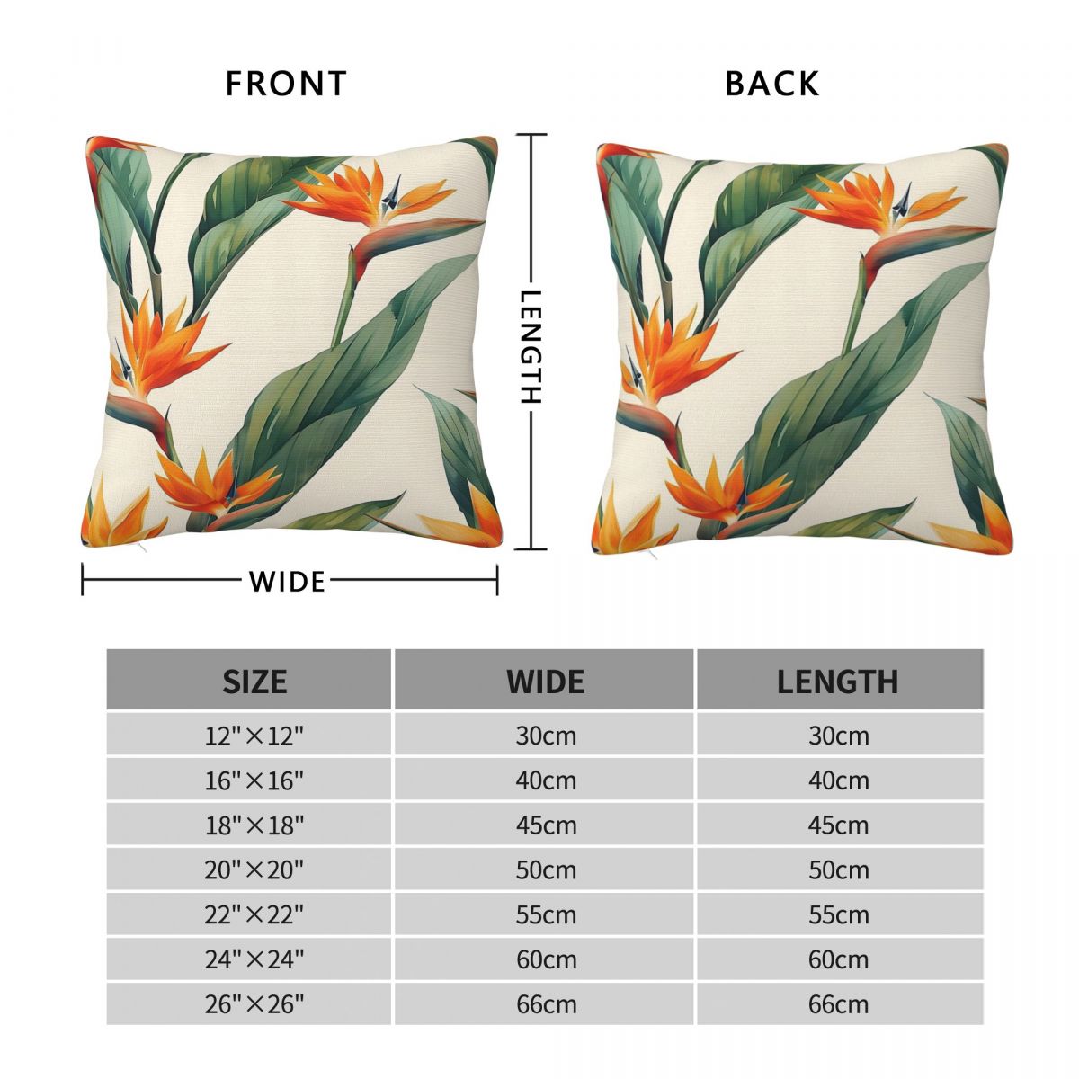 Cennet Kuşu Strelitzia Kare Ya - Bird Paradise Strelitzia incelemesi ve fiyatı