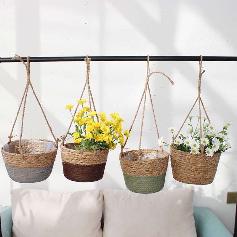 Hasır Asılı Çiçek Saksısı Kene - Spider Plant Hanging incelemesi ve fiyatı