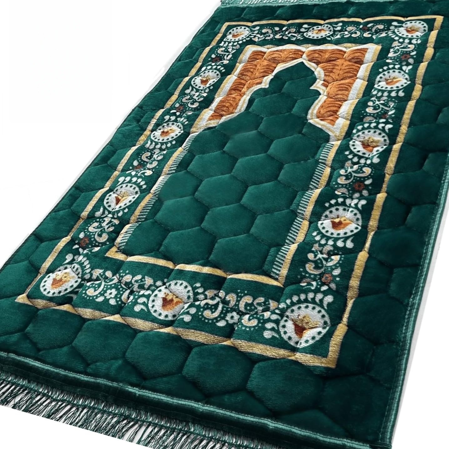 Kalın Şönil Kapitone Seccade 8 - Maranta Prayer Plant incelemesi ve fiyatı